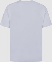 Purewhite -  Heren Relaxed Fit   T-shirt  - Paars - Maat S