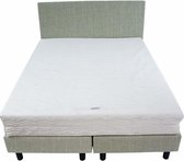 Bedworld Boxspring 200x220 - Stevig - Waterafstotend fijn - Mint (MV70)