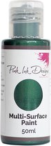 Pink Ink Designs Verf - Multi Surface Paint - Bottle Groen Shimmer - 50ml
