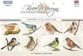 Bree Merryn Art - Feathered Friends A6 Toppers