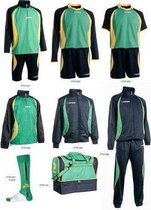 Patrick Gold Kit Promopakket Heren - Marine / Groen / Geel | Maat: XL