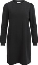 Vila Jurk Videvika L/s Sweat Dress - Noos 14063318 Black Dames Maat - M