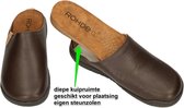 Rohde -Heren - bruin - pantoffels & slippers - maat 41