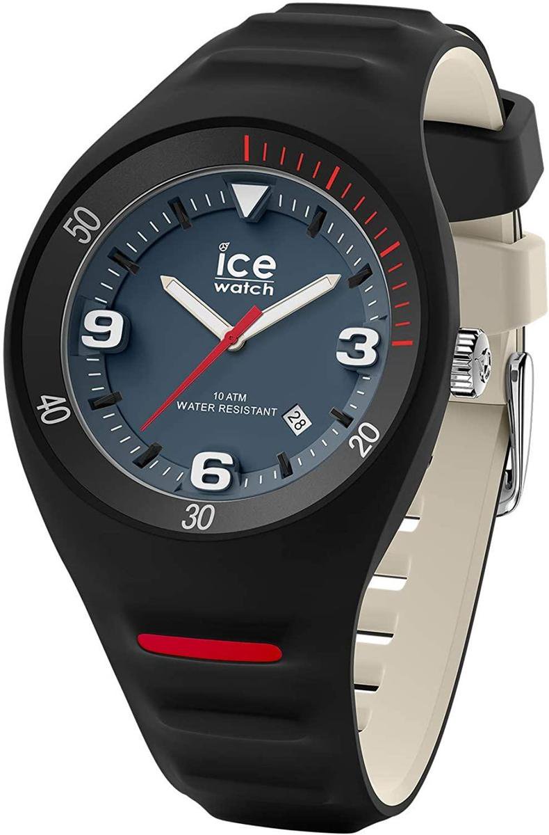 Ice Watch P. Leclercq - Black blue jeans 018944 Horloge - Siliconen - Zwart - Ã˜ 42 mm
