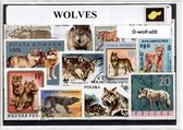 Wolven – Luxe postzegel pakket (A6 formaat) : collectie van verschillende postzegels van wolven – kan als ansichtkaart in een A6 envelop - authentiek cadeau - kado - geschenk - kaa