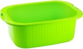 Hega Ovale Afwasteil Barreño 8 Liter 39 X 27,5 Cm Grepen Groen
