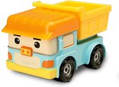 Robocar Poli - diecast Dumpo 7 cm geel