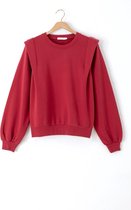 Sissy-Boy - Rode sweater met schouder details