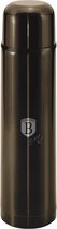 Berlinger Haus Thermoskan Shiny Black 1 Liter Rvs Zwart