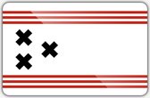 Vlag gemeente Hendrik-Ido-Ambacht - 200 x 300 cm - Polyester
