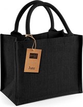 Jute Mini Gift Bag (Zwart)