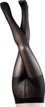 FALKE Pure Matt eenkleurig materiaal transparant 30 DEN panty kinderen wit - maat 134-146