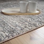 Modern laagpolig vloerkleed Manaos - Taupe 820 - 140x200 cm