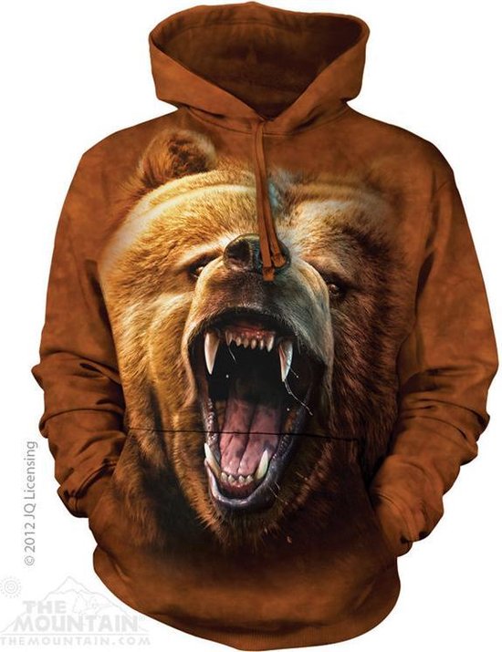 Hoodie Grizzly Growl S