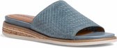 Tamaris Dames Sandaaltje 1-1-27237-36 847 blauw Maat: 41 EU
