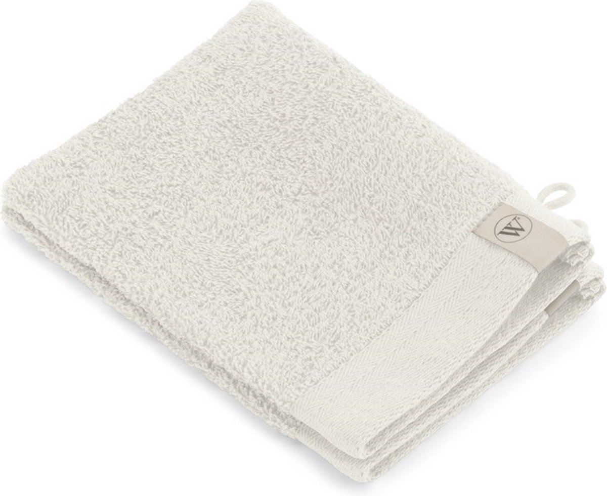 Walra Soft Cotton Gant de toilette lot de 2 16x21cm 550 g/m2 Gris