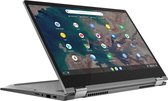Lenovo IdeaPad Flex 5 Chromebook 33,8 cm (13.3") Touchscreen Full HD Intel® Core™ i3 4 GB DDR4-SDRAM 64 GB eMMC Wi-Fi 6 (802.11ax) Chrome OS Grafiet, Grijs