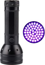 UV Zaklamp LED Black Light - Ultra Violet Zaklamp Met LED Verlichting - Blacklight Zaklamp UV LED - Ultra Violet Zaklamp - Zwart