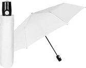 mini-paraplu automatisch 98 cm microvezel wit