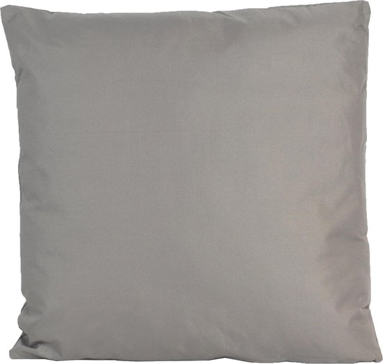 6x Grote bank/sier kussens voor binnen en buiten in de kleur grijs 60 x 60  cm -... | bol.com