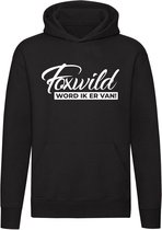 Foxwild hoodie | Peter Gillis | massa is kassa | Quot 500 | unisex | trui | sweater | hoodie | capuchon
