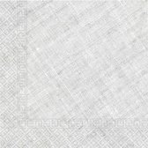 servetten 33 cm composteerbaar papier grijs 20 stuks