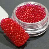 Nailart Caviar Beads - Kaviaar Nagels - Korneliya caviar Medium Ruby