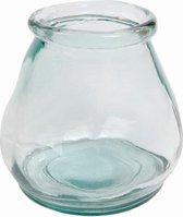 theelichthouder Sac 10 cm glas transparant