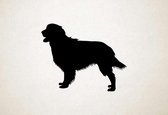 Silhouette hond - Epagneul Bleu De Picardie - - XS - 24x30cm - Zwart - wanddecoratie