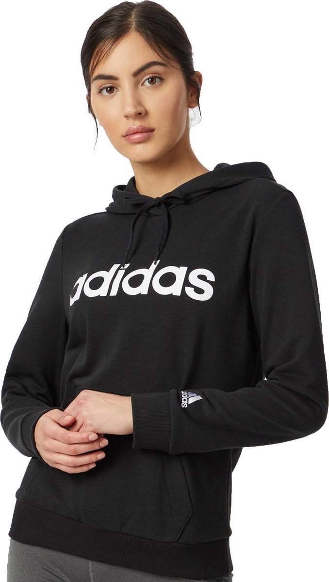 Sweatshirt Met Capuchon Voor Zwart