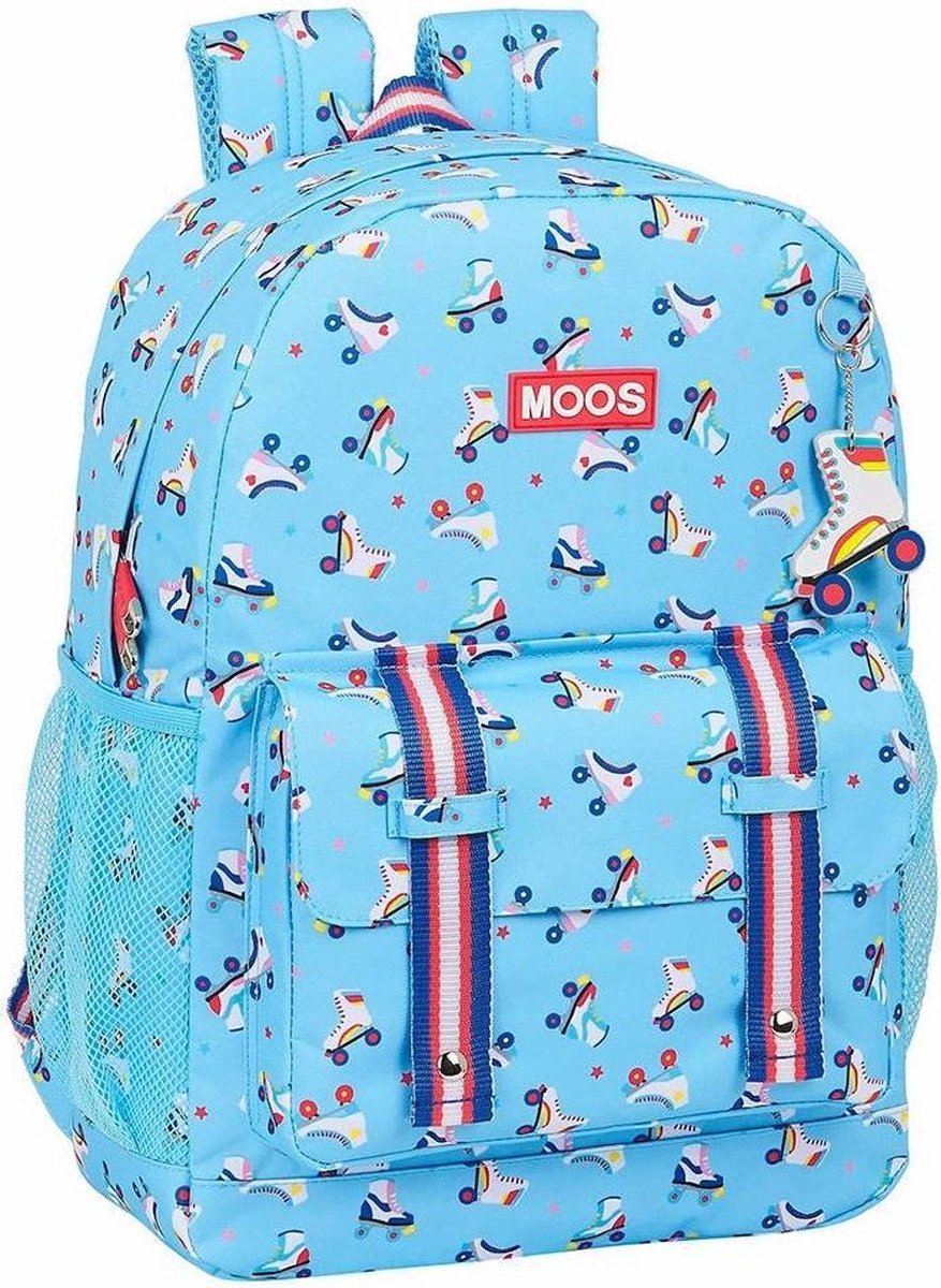 MOOS Laptop Rugzak Rollers - 43 x 32 x 14 cm - Polyester
