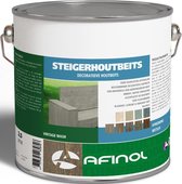 Afinol steigerhoutbeits white wash - 2,5 liter