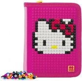 etui met pixels Hello Kitty 19 cm roze