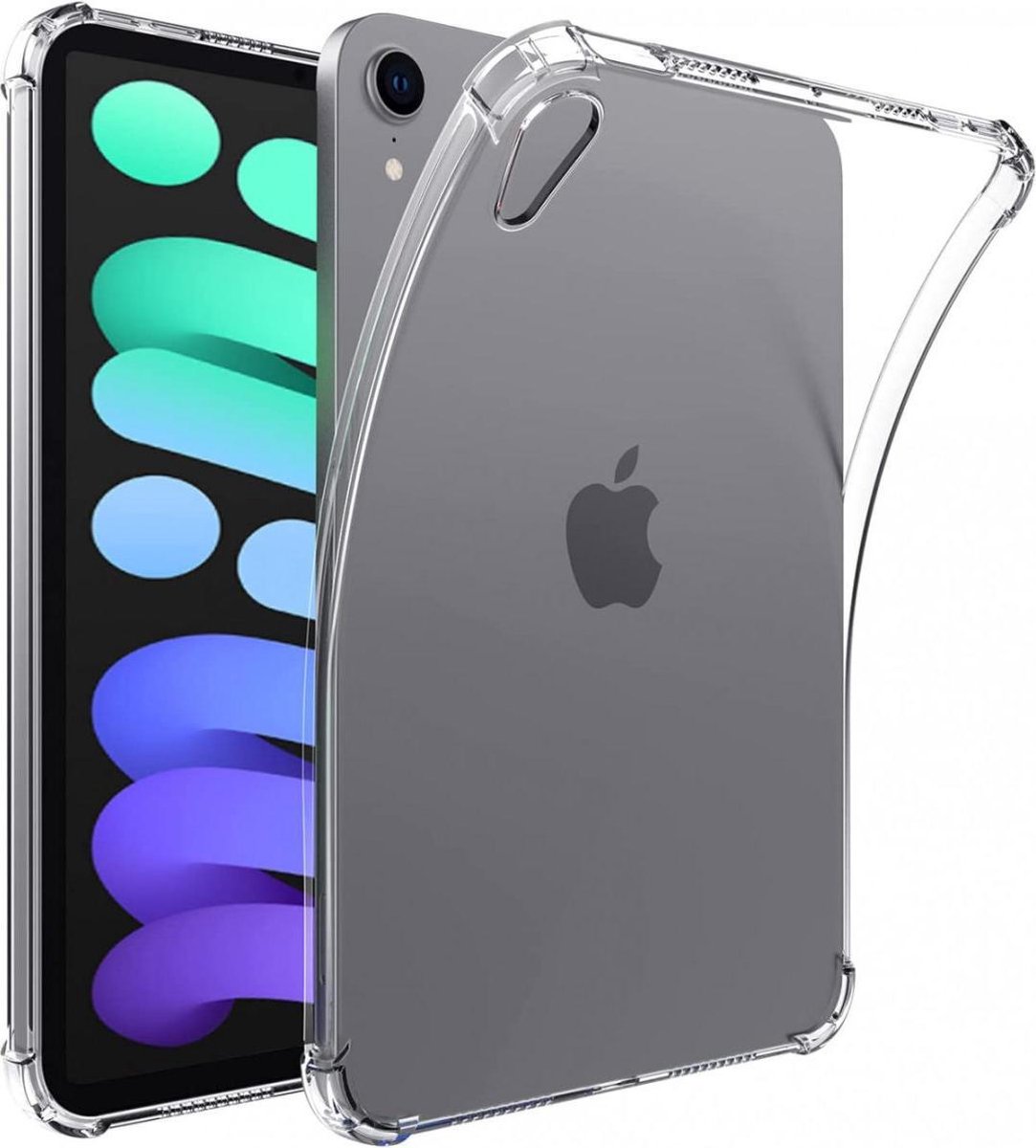 Hoesje Schokbestendige TPU Back Cover Transparant Geschikt voor Apple iPad Mini 7/6