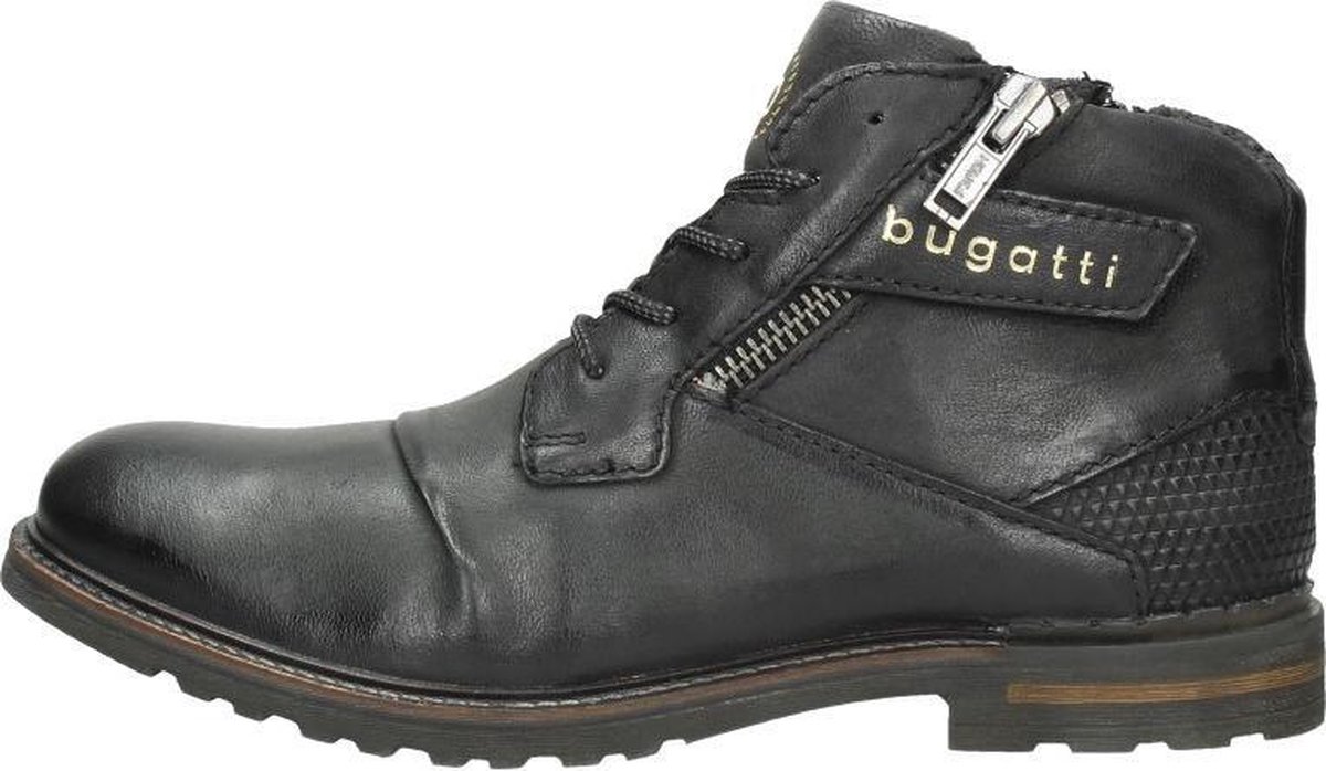 Bugatti Vittore Veterschoenen Hoog - zwart - Maat 43