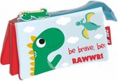 etui BTS Dino 21 x 3,5 x 11 cm polyester blauw/rood