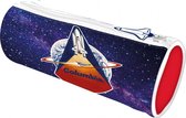 etui junior 21 x 7 cm polyester blauw/wit/rood