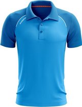 Masita | Polo Shirt Heren - Sportpolo - Korte Mouw - Padel Tennis Polo - Comfortabele & Stijlvol - Teamlijn Supreme - SKY BLUE - XS