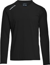 Masita | Sportshirt Heren & Dames - Lange Mouw - Avanti - QuickDry Technologie - BLACK - XXL