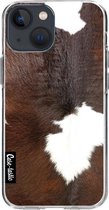 Casetastic Apple iPhone 13 mini Hoesje - Softcover Hoesje met Design - Roan Cow Print