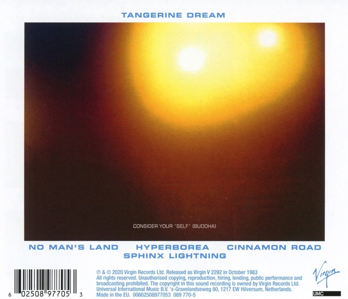 Tangerine Dream Hyperborea (CD) (Remastered 2020), Tangerine Dream