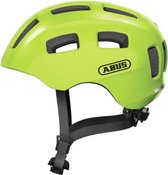 Fietshelm ABUS YOUN-I 2.0 signal yellow S - 48-54 cm - geel - Geschikt voor gebruik op elektrische fietsen - stadsfietsen - 240 g