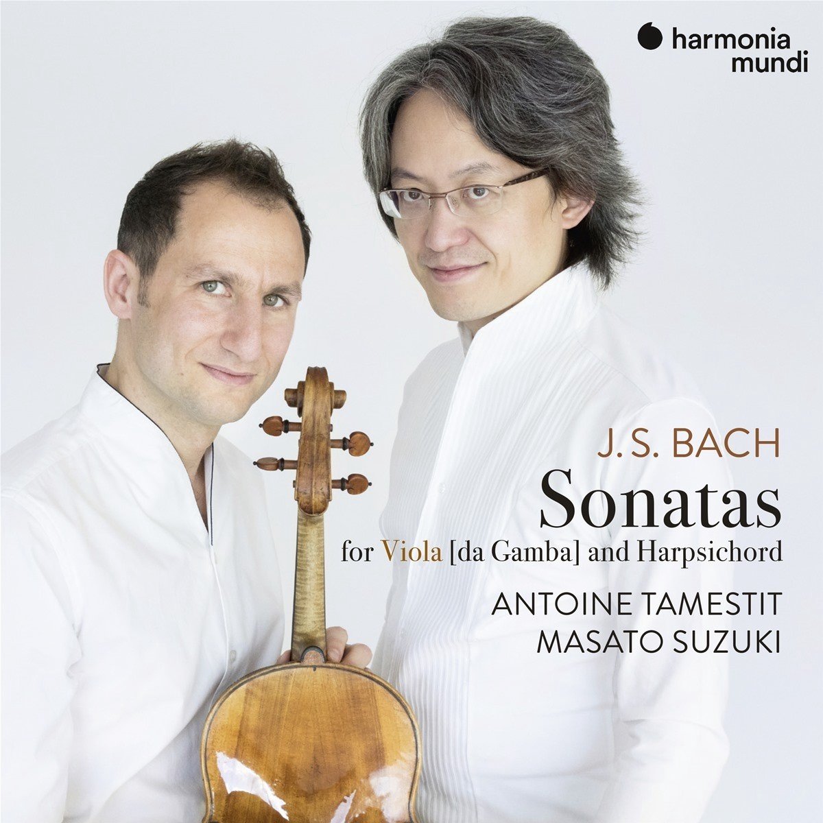 Antoine Tamestit & Masato Suzuki - J.S. Bach: 3 Sonatas For Viola Da Gamba & Harpsicord (CD)