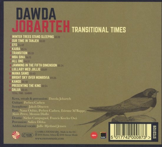 Dawda Jobarteh - Transitional Times (CD) - Dawda Jobarteh