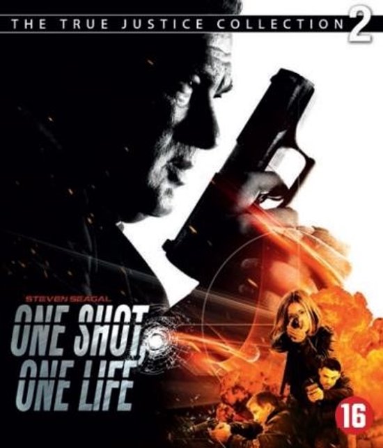 Steven Seagal met een pistool. "One Shot One Life" 2 Blu-ray met explosies.