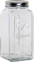 Tin DKD Home Decor Transparant Kristal 10 x 10 x 21.5 cm (1450 ml)