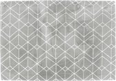 Tapijt DKD Home Decor Lichtgrijs Polyester (120 x 160 x 1 cm)