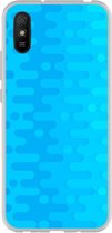 Smartphonebooster Telefoonhoesje - Back Cover - Geschikt Voor Xiaomi Redmi 9A - Blue En Blue