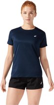 Asics - Core Short Sleeve Top - Blue T-shirt ladies-XS