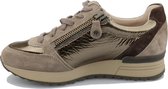 Mephisto Toscana dames sneaker - Warmgrijs - maat 43